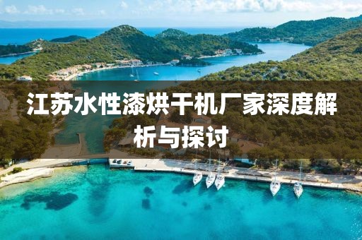 江苏水性漆烘干机厂家深度解析与探讨