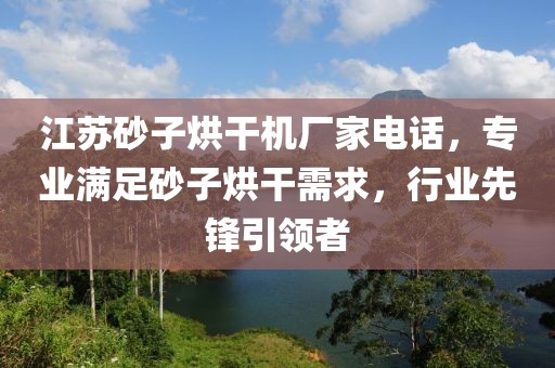 江苏砂子烘干机厂家电话，专业满足砂子烘干需求，行业先锋引领者