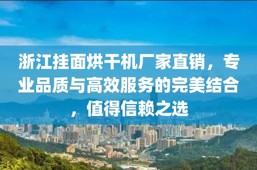 浙江挂面烘干机厂家直销，专业品质与高效服务的完美结合，值得信赖之选