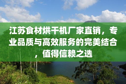 江苏食材烘干机厂家直销，专业品质与高效服务的完美结合，值得信赖之选