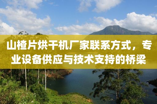 山楂片烘干机厂家联系方式，专业设备供应与技术支持的桥梁