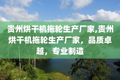 贵州烘干机拖轮生产厂家,贵州烘干机拖轮生产厂家，品质卓越，专业制造