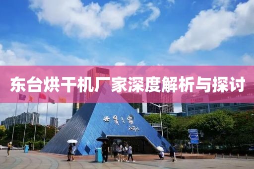 东台烘干机厂家深度解析与探讨