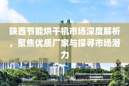 陕西节能烘干机市场深度解析，聚焦优质厂家与探寻市场潜力