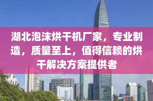 湖北泡沫烘干机厂家，专业制造，质量至上，值得信赖的烘干解决方案提供者