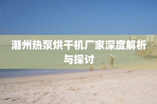 潮州热泵烘干机厂家深度解析与探讨