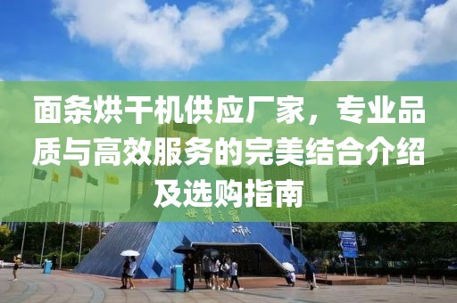 面条烘干机供应厂家，专业品质与高效服务的完美结合介绍及选购指南