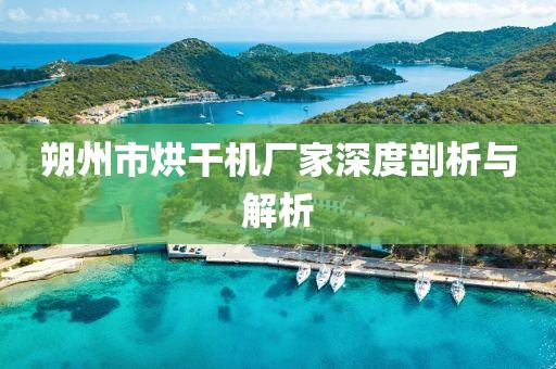 朔州市烘干机厂家深度剖析与解析