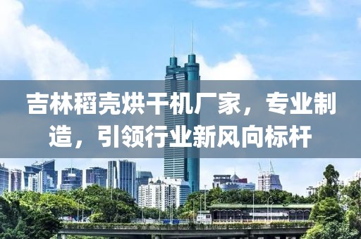 吉林稻壳烘干机厂家，专业制造，引领行业新风向标杆