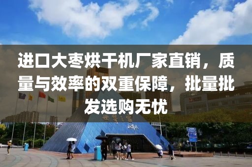 进口大枣烘干机厂家直销，质量与效率的双重保障，批量批发选购无忧