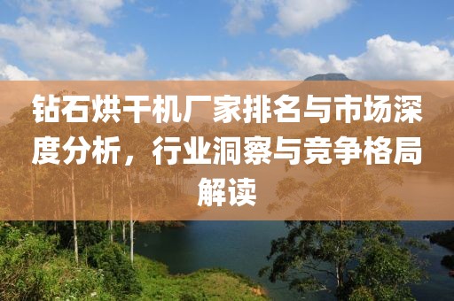 钻石烘干机厂家排名与市场深度分析，行业洞察与竞争格局解读