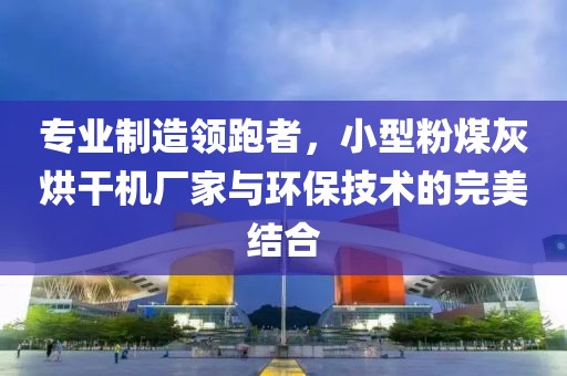 专业制造领跑者，小型粉煤灰烘干机厂家与环保技术的完美结合