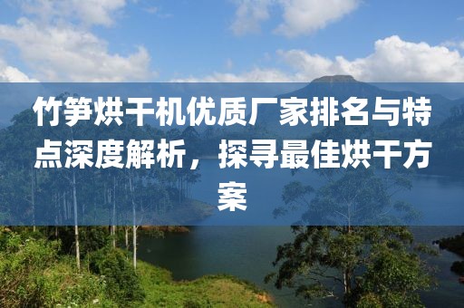 竹笋烘干机优质厂家排名与特点深度解析，探寻最佳烘干方案