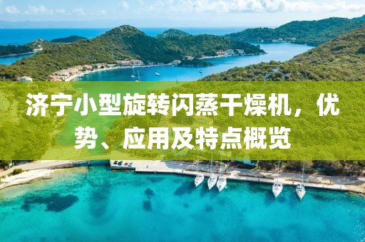 济宁小型旋转闪蒸干燥机，优势、应用及特点概览