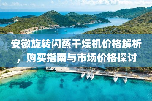 安徽旋转闪蒸干燥机价格解析，购买指南与市场价格探讨