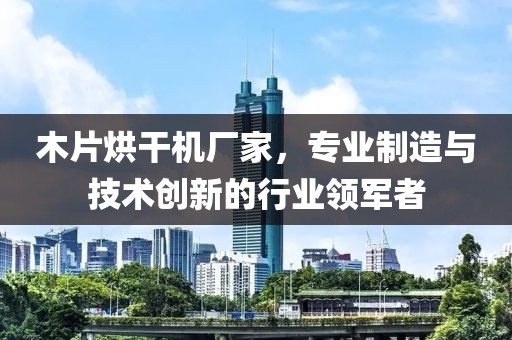 木片烘干机厂家，专业制造与技术创新的行业领军者