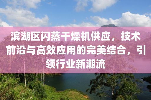 滨湖区闪蒸干燥机供应，技术前沿与高效应用的完美结合，引领行业新潮流