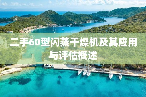 二手60型闪蒸干燥机及其应用与评估概述