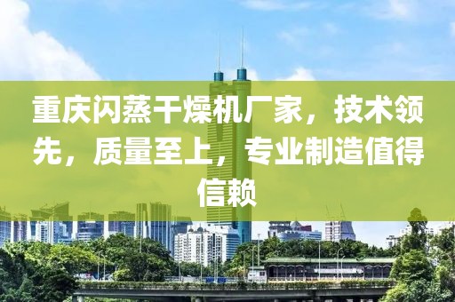 重庆闪蒸干燥机厂家，技术领先，质量至上，专业制造值得信赖