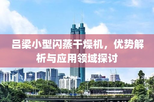 吕梁小型闪蒸干燥机，优势解析与应用领域探讨