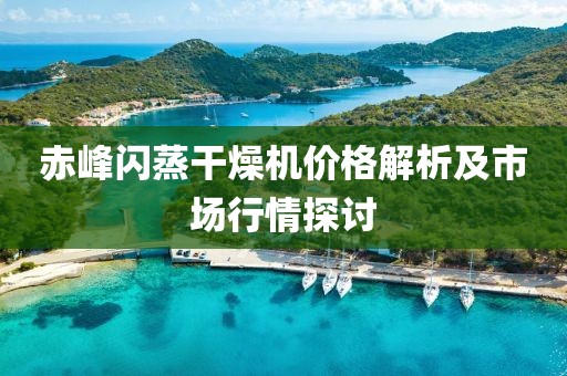 赤峰闪蒸干燥机价格解析及市场行情探讨