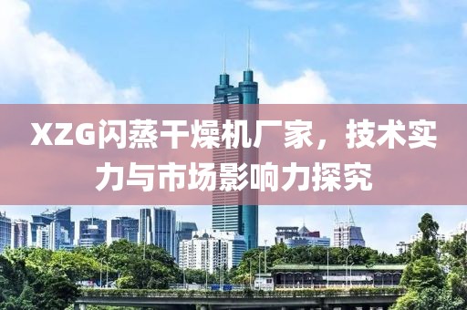 XZG闪蒸干燥机厂家，技术实力与市场影响力探究