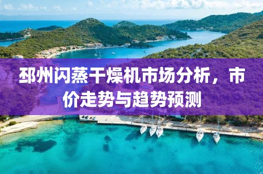 邳州闪蒸干燥机市场分析，市价走势与趋势预测