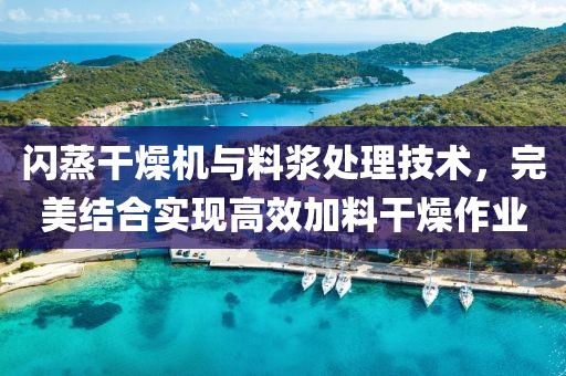 闪蒸干燥机与料浆处理技术，完美结合实现高效加料干燥作业