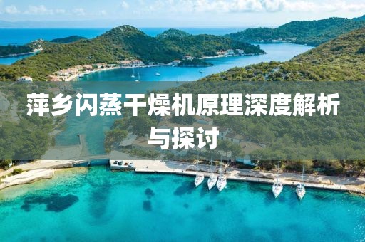 萍乡闪蒸干燥机原理深度解析与探讨