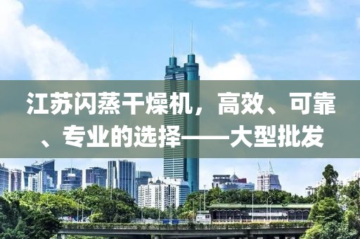 江苏闪蒸干燥机，高效、可靠、专业的选择——大型批发