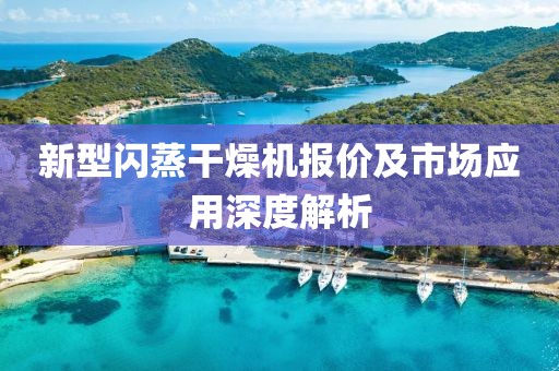 新型闪蒸干燥机报价及市场应用深度解析