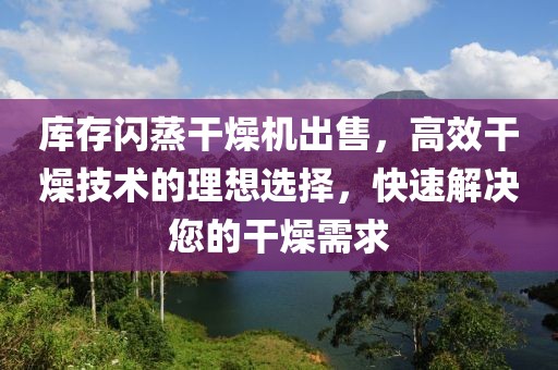 库存闪蒸干燥机出售，高效干燥技术的理想选择，快速解决您的干燥需求