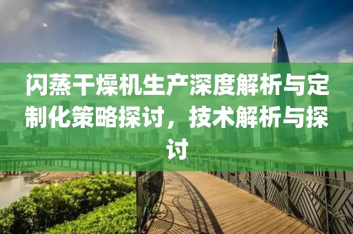 闪蒸干燥机生产深度解析与定制化策略探讨，技术解析与探讨