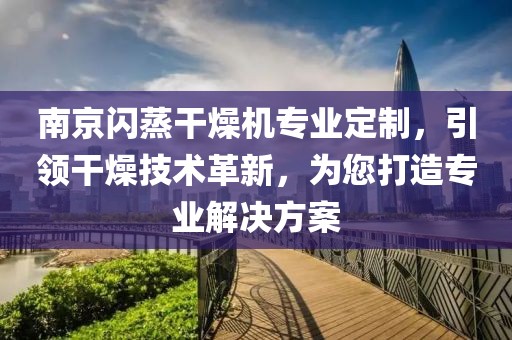 南京闪蒸干燥机专业定制，引领干燥技术革新，为您打造专业解决方案