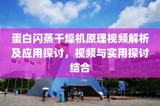 蛋白闪蒸干燥机原理视频解析及应用探讨，视频与实用探讨结合