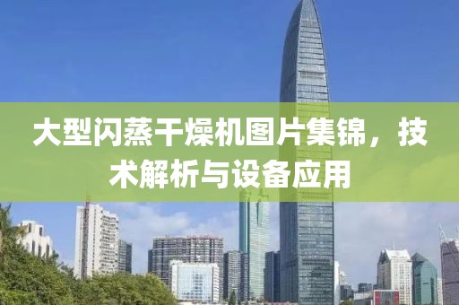 大型闪蒸干燥机图片集锦，技术解析与设备应用