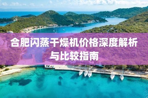 合肥闪蒸干燥机价格深度解析与比较指南