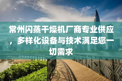 常州闪蒸干燥机厂商专业供应，多样化设备与技术满足您一切需求