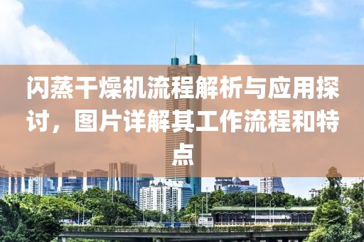 闪蒸干燥机流程解析与应用探讨，图片详解其工作流程和特点