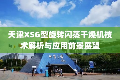 天津XSG型旋转闪蒸干燥机技术解析与应用前景展望