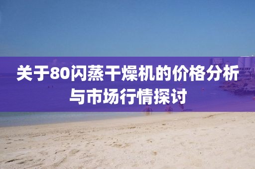 关于80闪蒸干燥机的价格分析与市场行情探讨