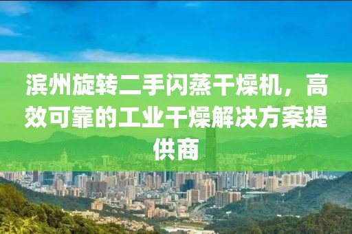 滨州旋转二手闪蒸干燥机，高效可靠的工业干燥解决方案提供商