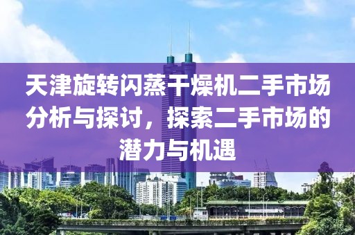 天津旋转闪蒸干燥机二手市场分析与探讨，探索二手市场的潜力与机遇