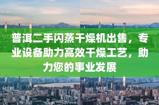 普洱二手闪蒸干燥机出售，专业设备助力高效干燥工艺，助力您的事业发展