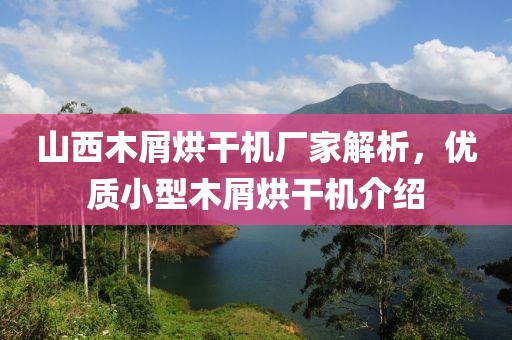 山西木屑烘干机厂家解析，优质小型木屑烘干机介绍