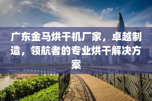 广东金马烘干机厂家，卓越制造，领航者的专业烘干解决方案