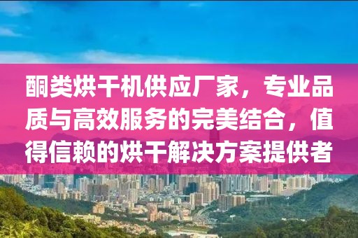 酮类烘干机供应厂家，专业品质与高效服务的完美结合，值得信赖的烘干解决方案提供者