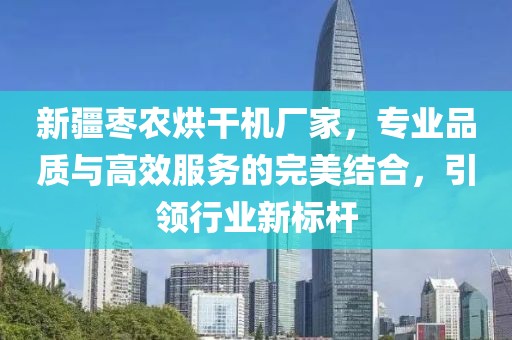 新疆枣农烘干机厂家，专业品质与高效服务的完美结合，引领行业新标杆