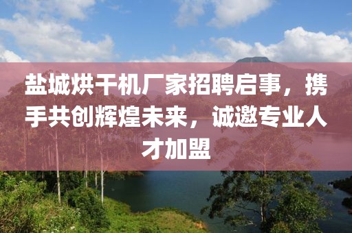 盐城烘干机厂家招聘启事，携手共创辉煌未来，诚邀专业人才加盟