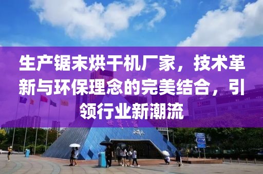 生产锯末烘干机厂家，技术革新与环保理念的完美结合，引领行业新潮流